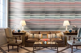 Обои W75.0004.B40 TOILE.39467 фото в интерьере кабинета превью