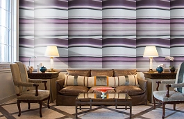 Обои W75.0005.B80 TOILE.39467 фото в интерьере кабинета превью