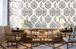 Обои WBP10500 фото в интерьере кабинета превью