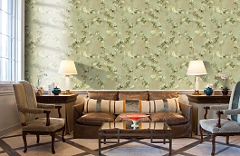 Обои TB4218 фото в интерьере кабинета превью