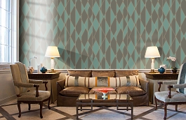 Обои 105/11048 фото в интерьере кабинета превью