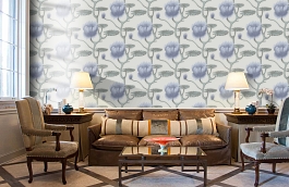 Обои 95/4024 фото в интерьере кабинета превью