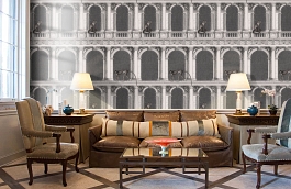 Обои 97/8024 фото в интерьере кабинета превью