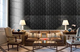 Обои 1799-82 фото в интерьере кабинета превью