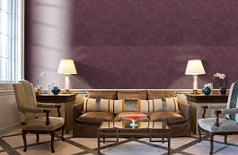 Обои 1802-23 фото в интерьере кабинета превью