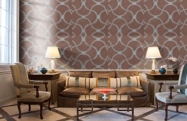 Обои 1804-38 фото в интерьере кабинета превью