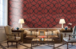 Обои 1804-45 фото в интерьере кабинета превью