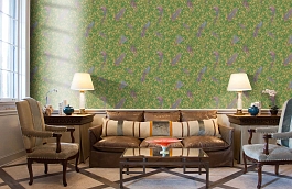 Обои 37053-3 фото в интерьере кабинета превью