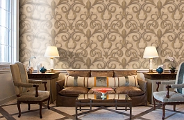 Обои 95892-1 фото в интерьере кабинета превью