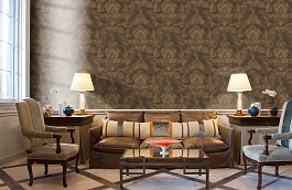 Обои 96215-1 фото в интерьере кабинета превью