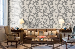 Обои 96231-5 фото в интерьере кабинета превью