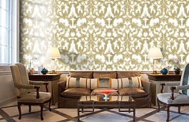 Обои 24030 фото в интерьере кабинета превью