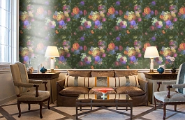 Обои 24054 фото в интерьере кабинета превью