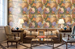 Обои 24104 фото в интерьере кабинета превью