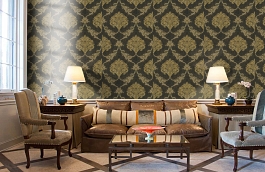 Обои 88128 фото в интерьере кабинета превью