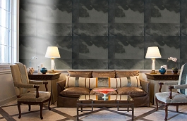 Обои VP-629-03 фото в интерьере кабинета превью