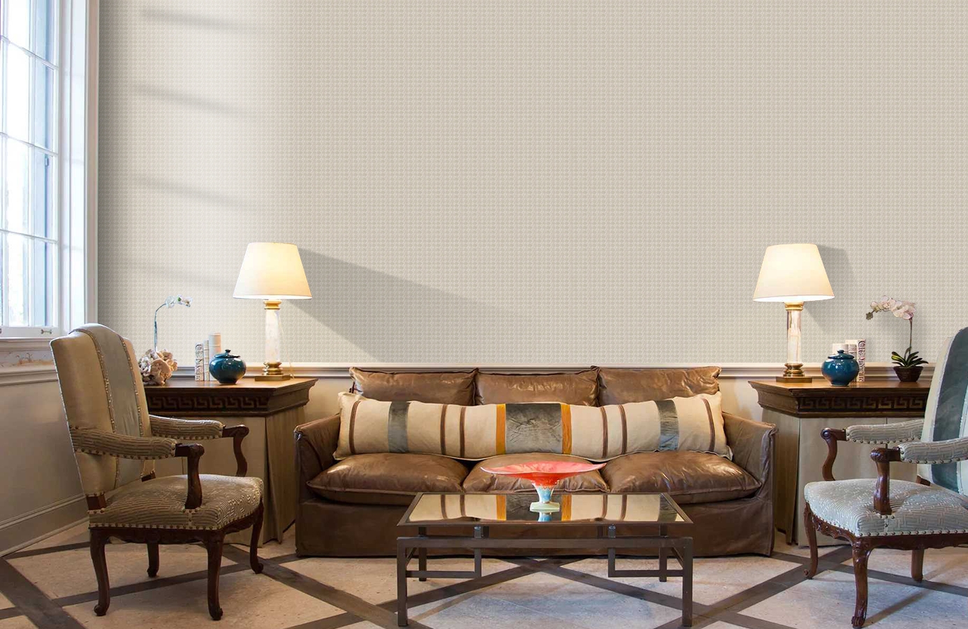 Обои Z44849 фото в интерьере кабинета