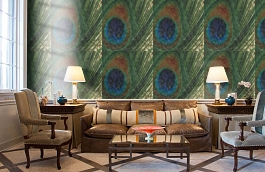 Обои 52726 фото в интерьере кабинета превью