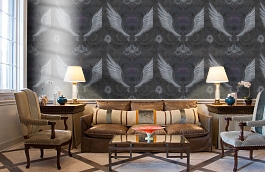 Обои 54454 фото в интерьере кабинета превью