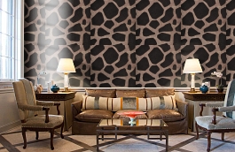 Обои 115004 фото в интерьере кабинета превью