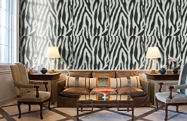 Обои 115018 фото в интерьере кабинета превью