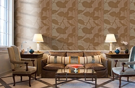 Обои 135013 фото в интерьере кабинета превью