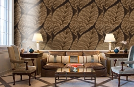 Обои 135072 фото в интерьере кабинета превью