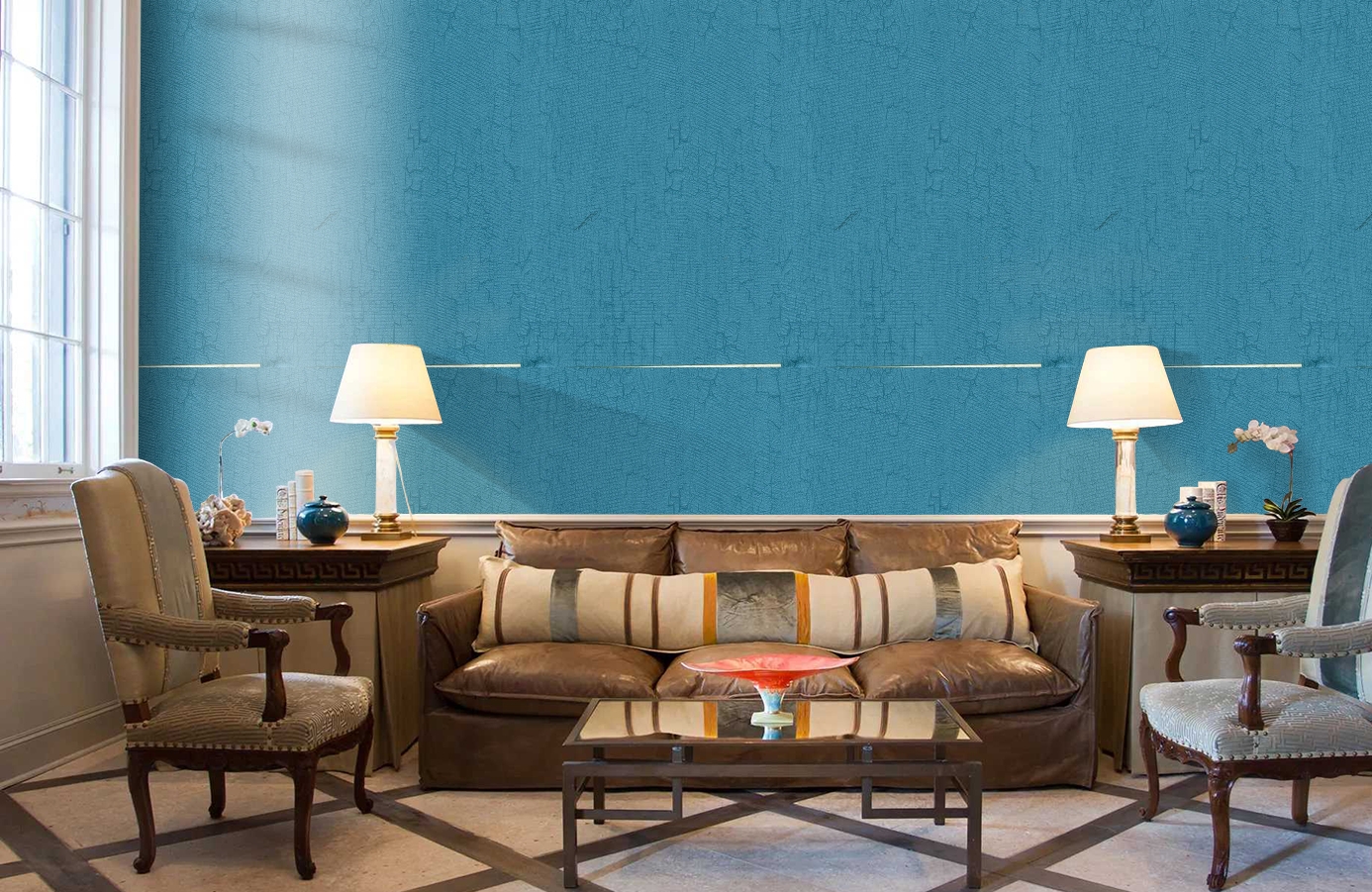 Обои 16026 фото в интерьере кабинета