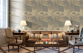 Обои 23000-6 фото в интерьере кабинета превью