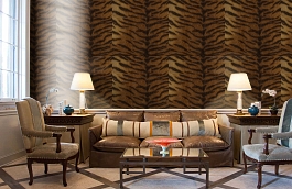 Обои 255061 фото в интерьере кабинета превью