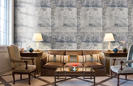 Обои 310030 фото в интерьере кабинета превью