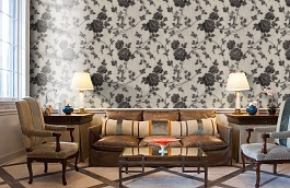 Обои 400028 фото в интерьере кабинета превью