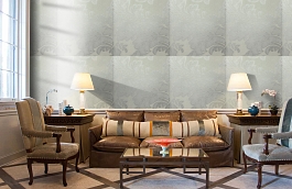 Обои 700001 фото в интерьере кабинета превью