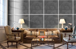 Обои 900014 фото в интерьере кабинета превью