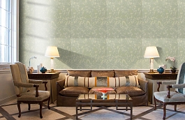 Обои 9730B1 фото в интерьере кабинета превью