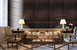 Обои HM17103 фото в интерьере кабинета превью