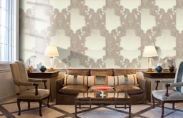 Обои LA16136 фото в интерьере кабинета превью