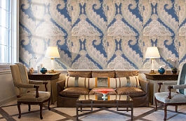 Обои MC149204 фото в интерьере кабинета превью