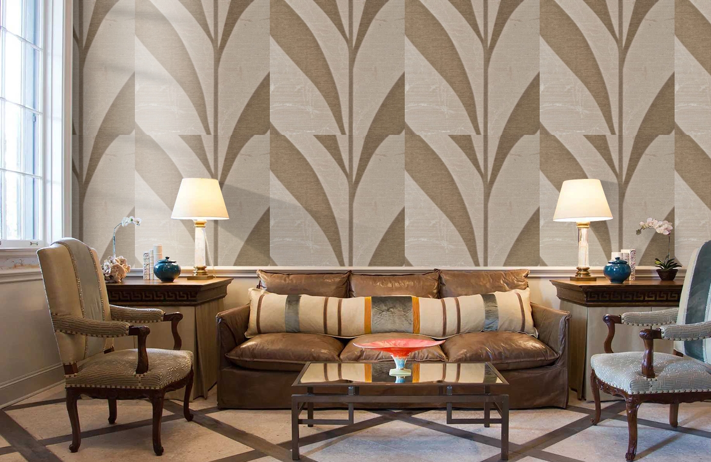 Обои VE165018 фото в интерьере кабинета Обои VE165018 фото в интерьере кабинета