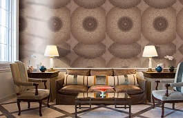 Обои ZS16302 фото в интерьере кабинета превью