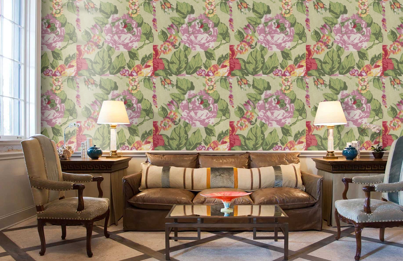 Обои 17730 фото в интерьере кабинета