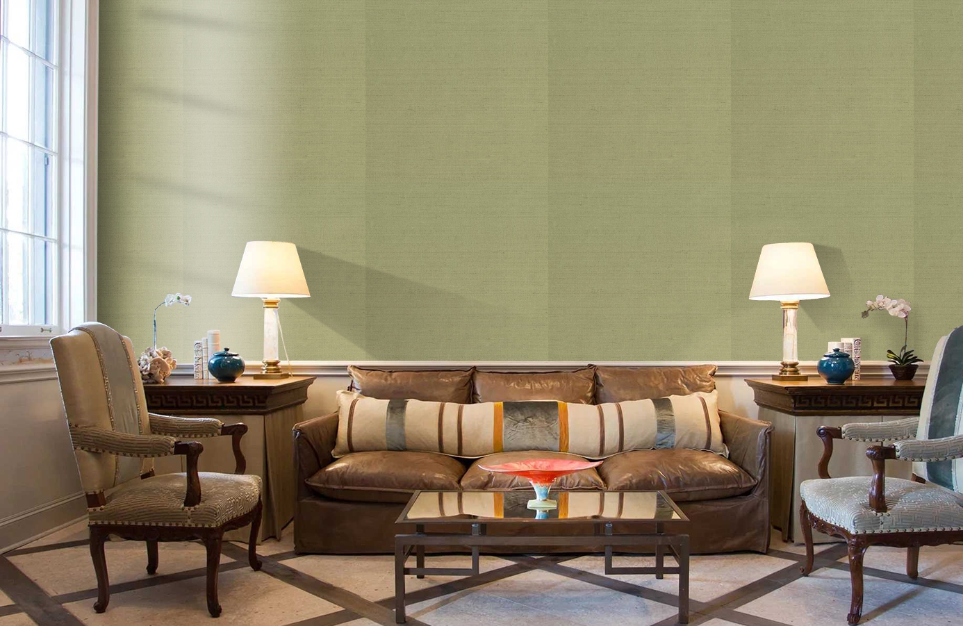 Обои 17765 фото в интерьере кабинета