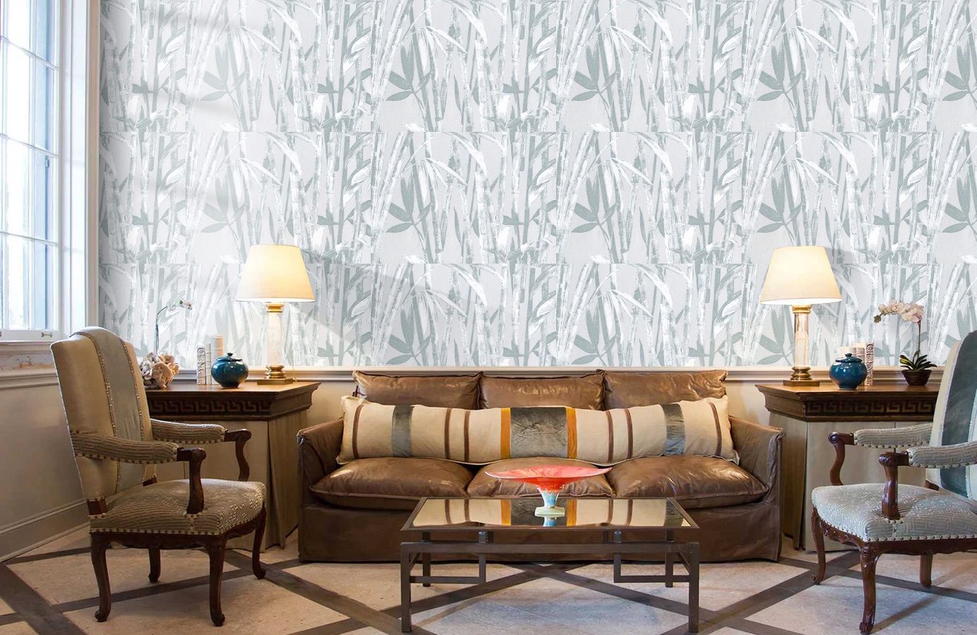 Обои 22123 фото в интерьере кабинета