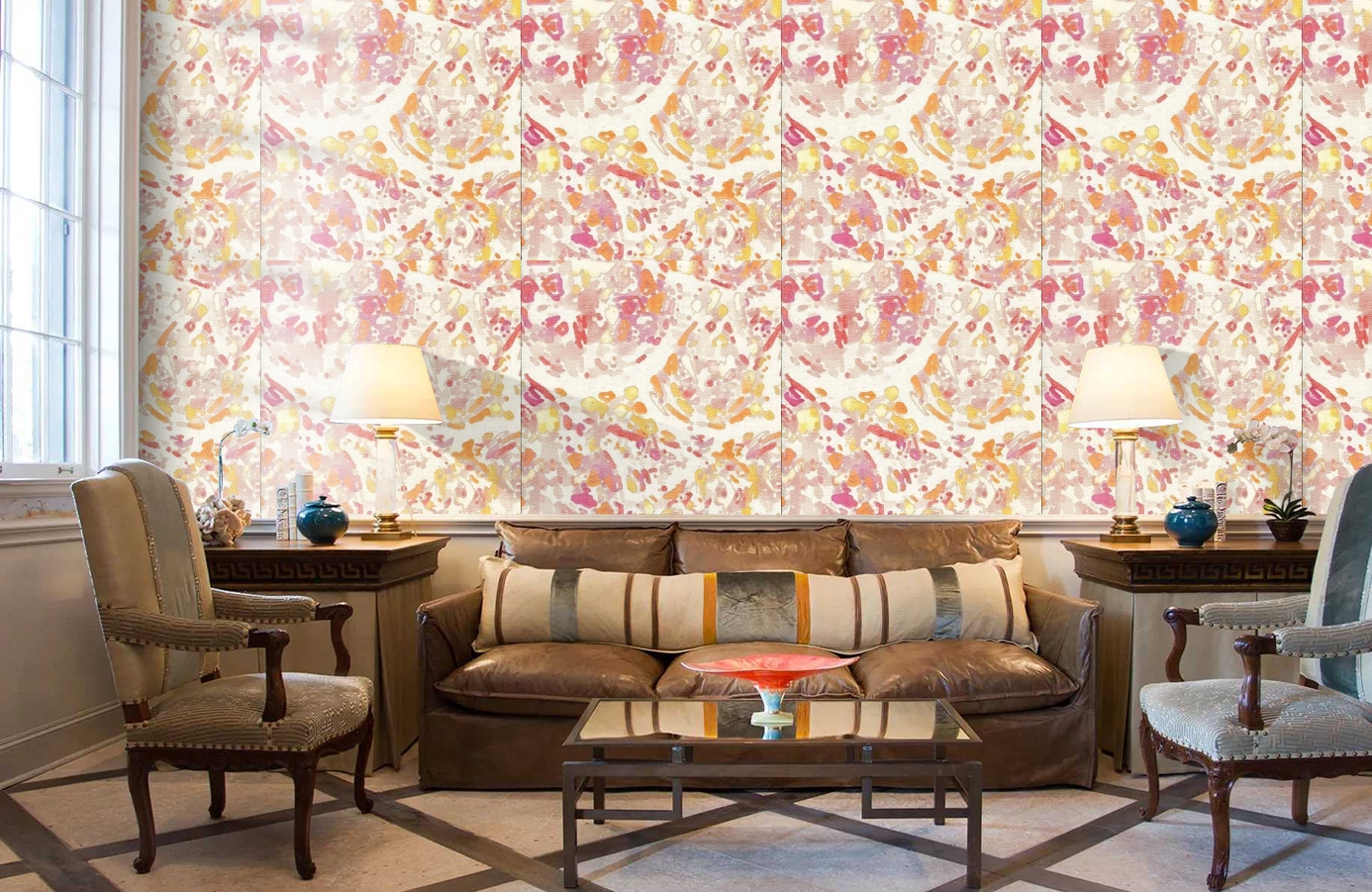 Обои 72420400 фото в интерьере кабинета