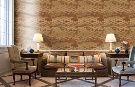 Обои CER213 фото в интерьере кабинета превью