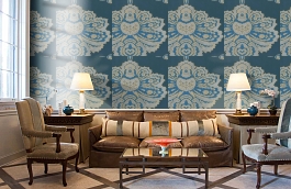 Обои CER306 фото в интерьере кабинета превью