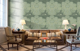 Обои CER307 фото в интерьере кабинета превью