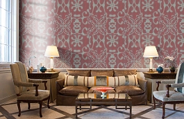 Обои CER502 фото в интерьере кабинета превью