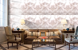 Обои 9016 фото в интерьере кабинета превью