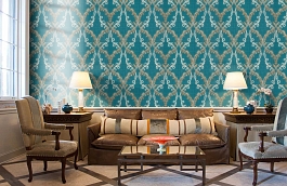 Обои M5644 фото в интерьере кабинета превью